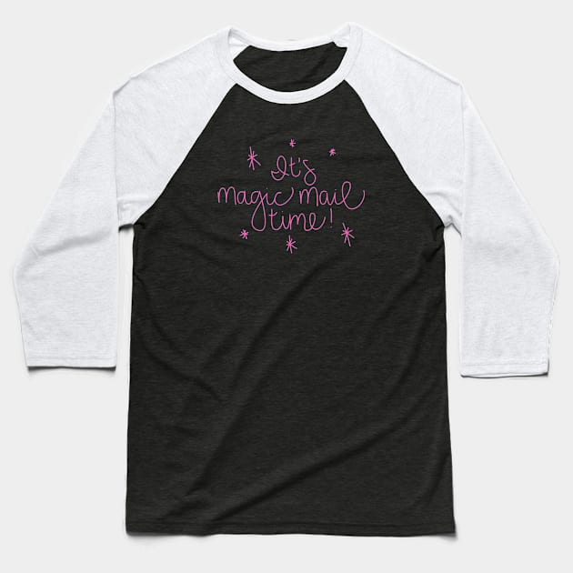 Magic Mail Time! Baseball T-Shirt by darlingmousestudio